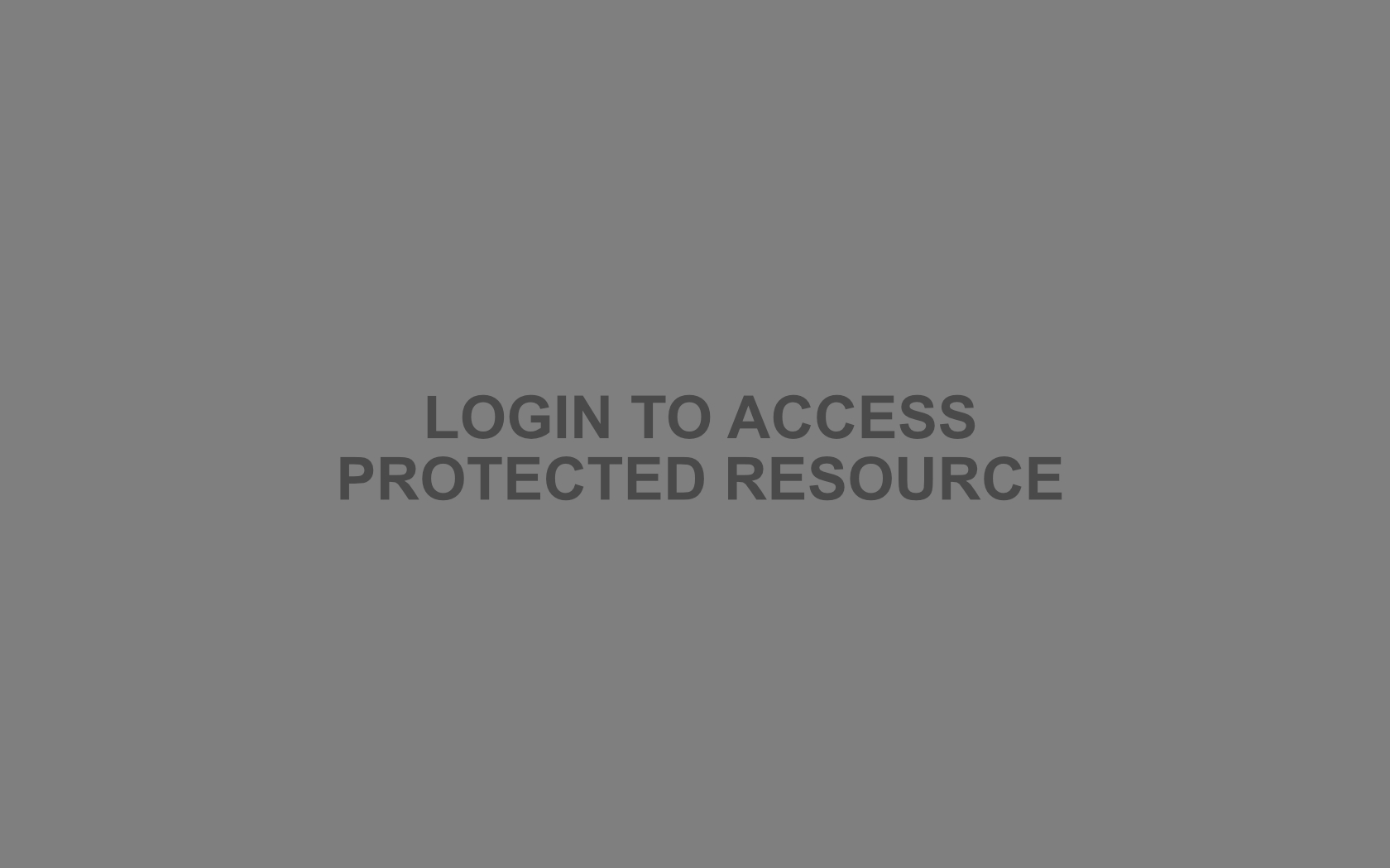 Protected Resource